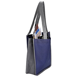 Additional Image 1 - a blue and grey bag