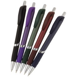 a group of pens in different colors