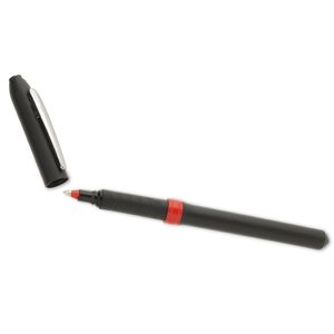 Additional Image 2 - a black pen with a red stripe