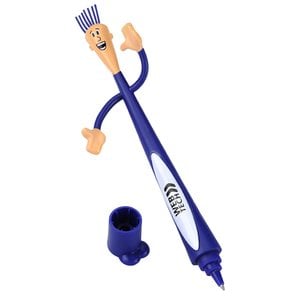 Additional Image 3 - a blue pen and a blue plastic object
