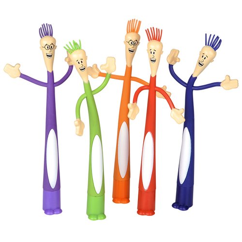 Additional Image 4 - a group of colorful toothbrushes