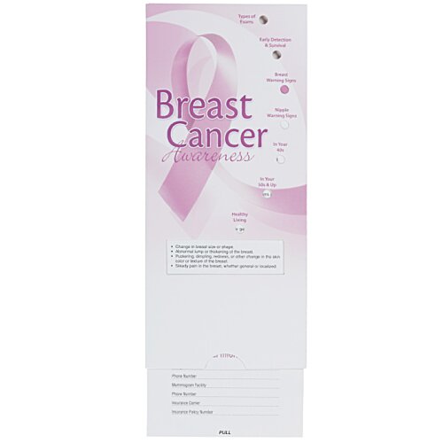 Additional Image 1 - a pink ribbon on a white background
