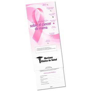 Additional Image 1 - a pink ribbon on a white background