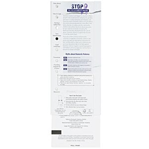 Additional Image 2 - a white rectangular object with blue text