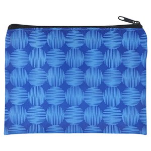 Additional Image 2 - a blue and black square pattern