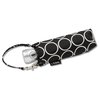 Additional Thumbnail Image 1 - a black and white fabric keychain