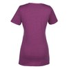 View Image 3 of 3 of Next Level CVC Blend Crew T-Shirt - Ladies' - Embroidered