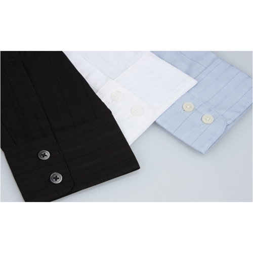 Additional Image 1 - a close up of a black shirt