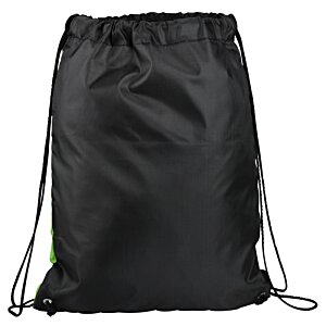Additional Image 2 - a black bag with string