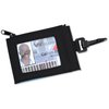 View Image 2 of 2 of Zip Pouch ID Holder - Black - 24 hr