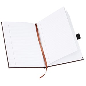 Additional Image 1 - a white notebook with a red band