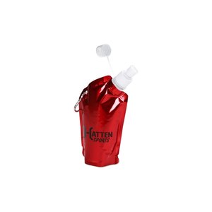 Additional Image 2 - a red plastic bottle with a white cap