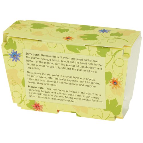 Additional Image 2 - a yellow rectangular object with flowers