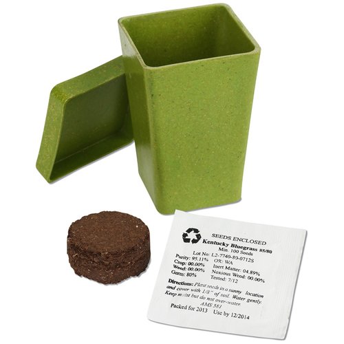Additional Image 2 - a green box with a lid and a piece of paper