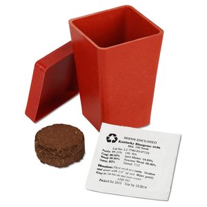 Additional Image 2 - a red box with a cookie and a piece of paper