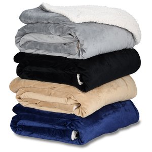 Additional Image 1 - a stack of folded blankets