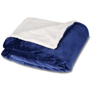 Additional Image 2 - a blue and white blanket