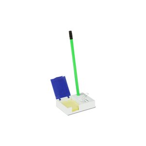 Additional Image 1 - a mop and brush in a white container