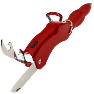 Additional Image 3 - a red knife with a red handle