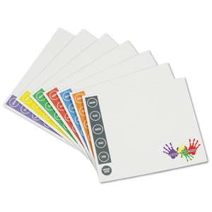 Additional Image 2 - a group of white paper with colorful paper in the middle