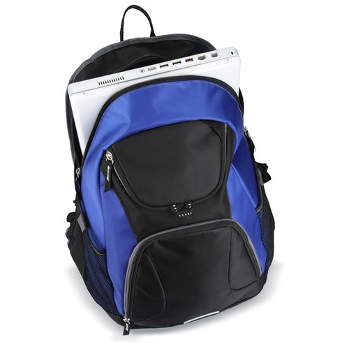 Additional Image 1 - a blue and black backpack