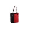 View Image 3 of 4 of Mod Two-Tone Cotton Tote - Closeout