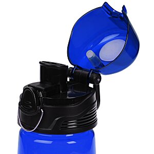 Additional Image 1 - a blue bottle with a black strap
