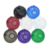 Additional Image 1 - a group of colorful plastic caps