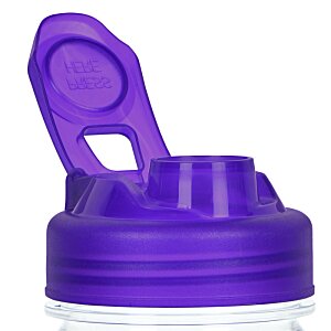 Additional Image 2 - a white and purple water bottle