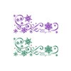 View Image 2 of 3 of Snowflake Color Scheme Spirit Tumbler - Happy Holiday -16 oz