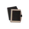 View Image 3 of 3 of Recycled Cardboard & Leather Notebook - Closeout