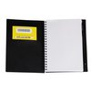 View Image 5 of 6 of Business Card Notebook with Pen - Opaque