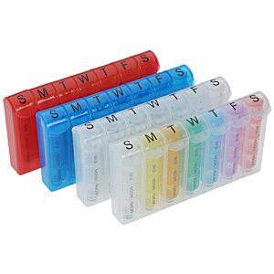 Additional Image 1 - a row of colorful plastic containers
