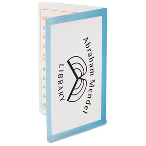 Additional Image 2 - a white and blue card with black text