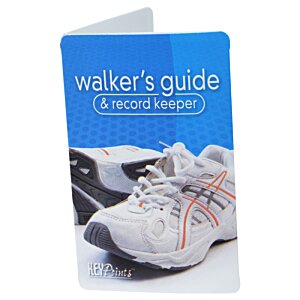 Additional Image 1 - a blue and white card with a picture of a pair of shoes