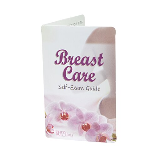Additional Image 1 - a white card with purple text