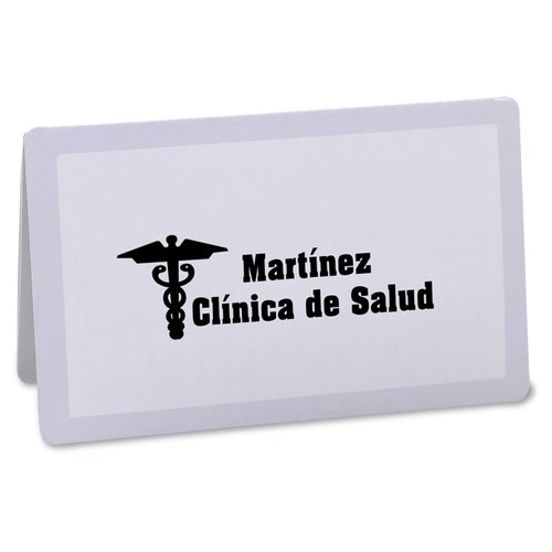 Additional Image 2 - a white card with black text