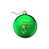 View Image 2 of 2 of Flat Ornament - Tree - Merry Christmas
