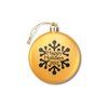 View Image 2 of 2 of Flat Ornament - Snowflake - Happy Holidays