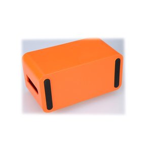 Additional Image 4 - an orange box with black stripes