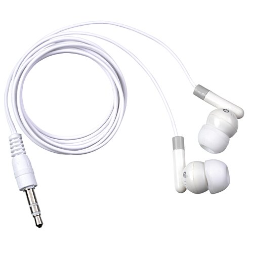 Additional Image 2 - a white earbuds with a wire