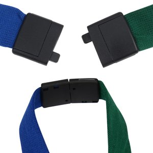 Additional Image 1 - a group of belts with black and blue straps