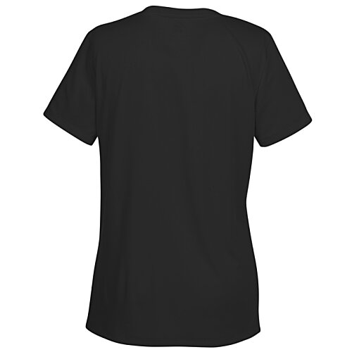 Additional Image 1 - a black t-shirt on a white background