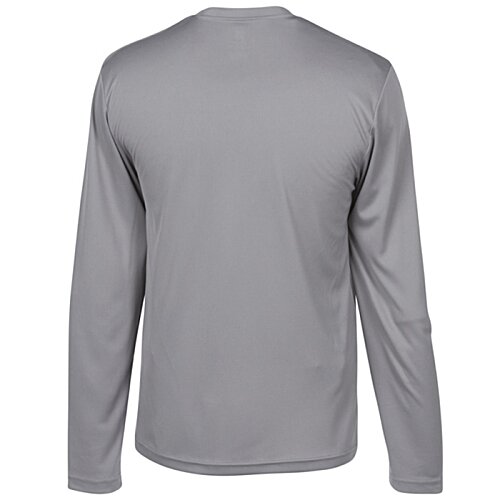 Additional Image 1 - a grey long sleeved shirt