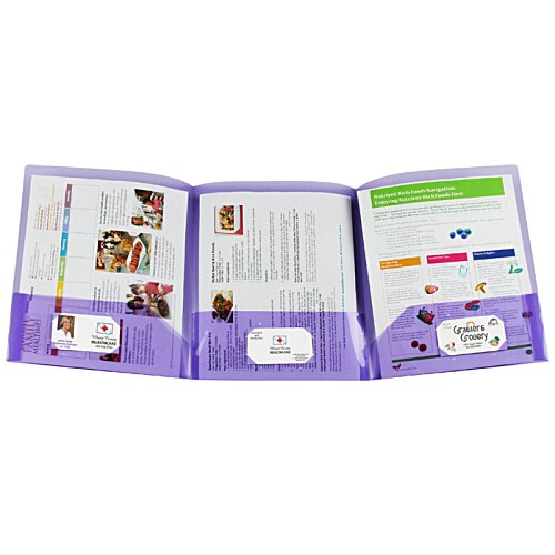 Additional Image 1 - a purple folder with pictures