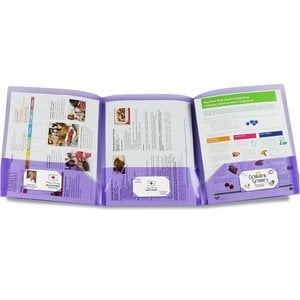 Additional Image 1 - a group of purple folders