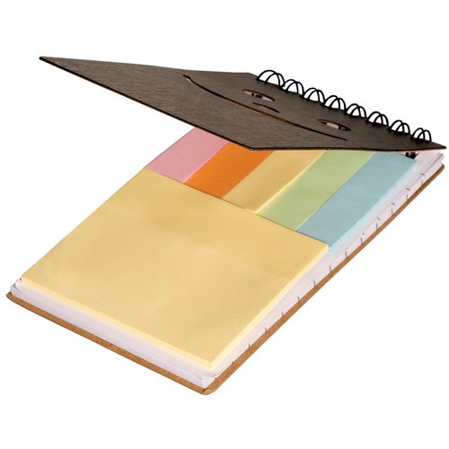 Additional Image 1 - a notepad with a rainbow colored strip
