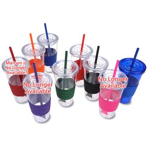 Additional Image 2 - a group of glasses with straws