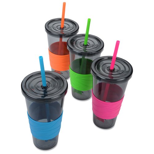 Additional Image 2 - a group of cups with straws