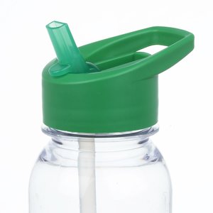 Additional Image 2 - a green lid on a clear bottle